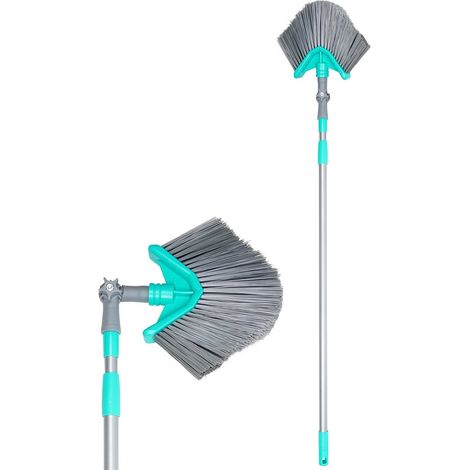Scopa telescopica per polvere e ragnatele triangolare 115 180 cm
