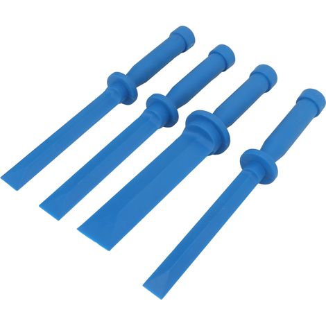 Kit de 12 grattoirs en nylon pour mastic, colle et résidus – jeu de couteaux à décoller universel, adapté à divers travaux de bricolage (1/5)