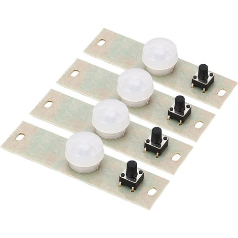 4 Stück Solarlampen-Leiterplatte, Infrarot-Körperinduktions-Controller-Modul, 3,7 V elektronisches Bauteil (1/5)