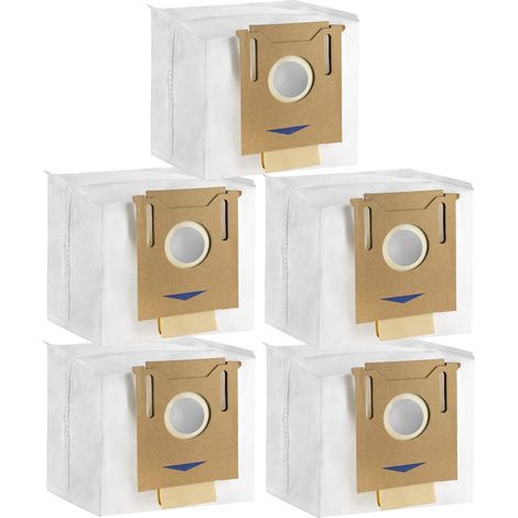Lot de 5 sacs à poussière de rechange pour aspirateur Ecovacs Deebot T8T9AIVI+/POWER/Pro (1/5)