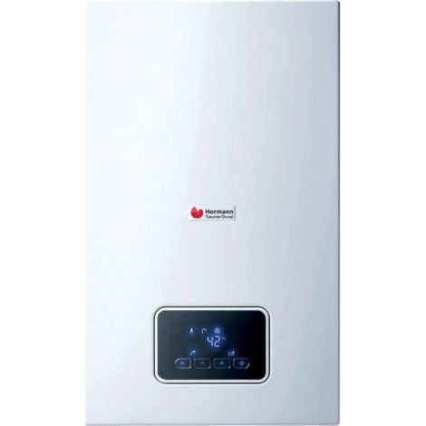 Hermann Saunier Duval Chauffe-eau à chambre étanche Opalia F 12/1 Low Nox GPL avec Kit Coaxial