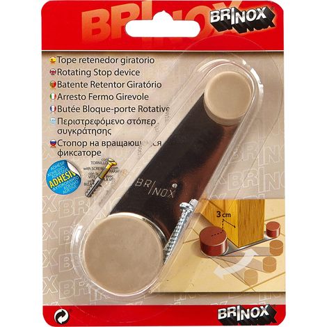 BRINOX 84D20, porta perpetrato, con supporto, 32 x 102, Beige