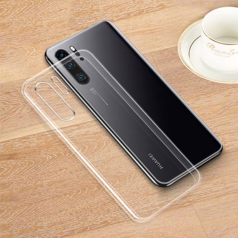 Coque Transparente Silicone Souple pour Huawei P20 P30 P40 Lite Mate 20 30 Pro Honor 10 20 20S 10i, Housse Arrière Anti-Choc, Coque Fine et Résistante (1/5)