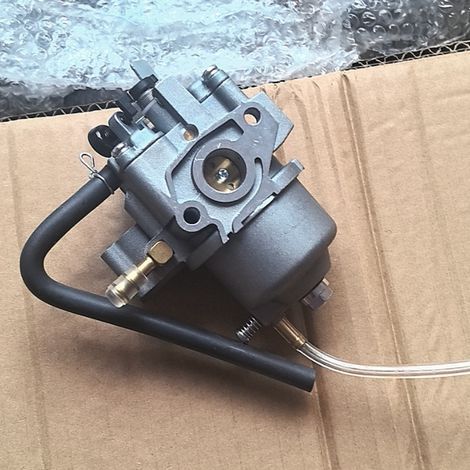 Kompatibel mit Honda GX100-, GX100U- und GX100T-Motoren. BF33D-Vergaser, Teilenummer 16100-Z0D-V23. Originalteil, direkter Ersatz für den kompletten Vergaser. Dichtung und Kraftstoffleitung im Lieferu (1/5)