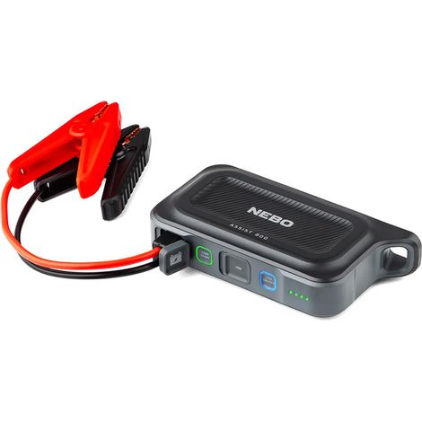 Starter 800 Ampere + Powerbank 8100 mAh Assist 800 Starthilfe. Nebo
