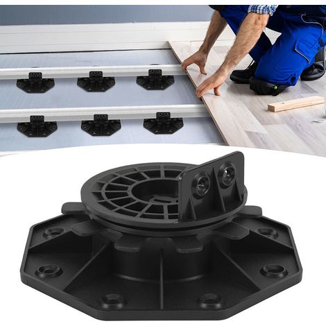 Wolketon Piedistalli autolivellanti 40-70 mm per terrazza in legno e WPC, pendenza 0-5°, set da 10 (1/5)