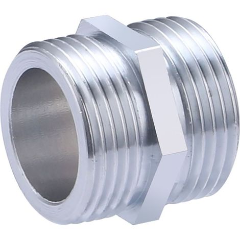 Machón Igual Cromado QUICK PLOMBERIE - M 3/4 (1/5)