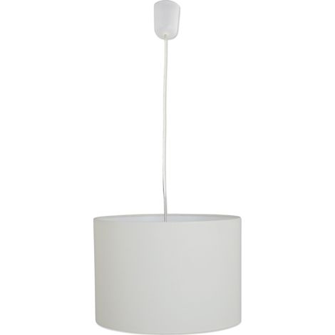 Naeve TOM Suspension cylindrique beige 1 ampoule E27