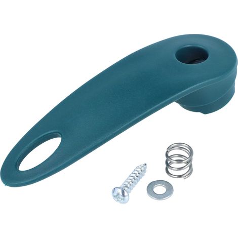 vhbw Avvolgicavo compatibile con Vorwerk folletto VK140 aspirapolvere - gancio per cavo verde scuro (1/5)