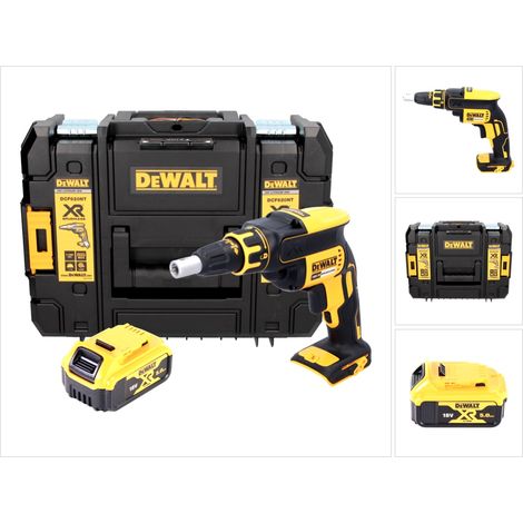 DeWalt DCF 620 18 V Trapano avvitatore per cartongesso in valigetta TSTAK II + 1x Batteria 5,0 Ah - senza caricatore (1/5)