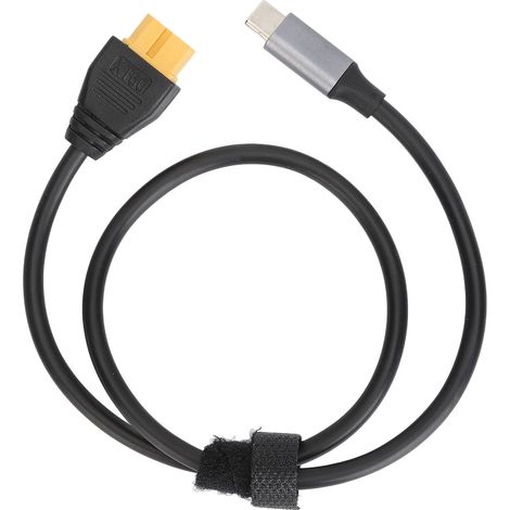 Câble Adaptateur Chargeur Équilibre Type C vers XT60 100W PD Charge Rapide Compatible ToolkitRC SC100 (1/5)