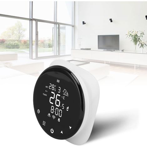 Thermostat Intelligent WiFi 16A pour Chauffage au Sol Électrique/Eau, Chaudière Gaz, AC90‑240V (1/5)