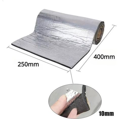 Alfombrilla insonorizante para coche Serie Premium - Alfombrilla aislante - Estándar - 400x250 mm - 10 mm (1/5)