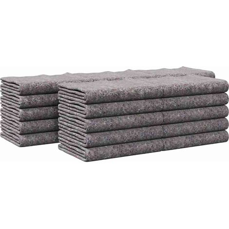 Couvertures de déménagement 25 pcs Gris 150 x 200 cm tissu CFW86199 (1/5)