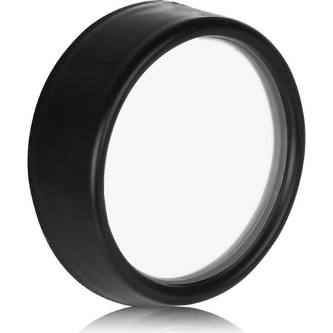 2pcs HD Miroir d'angle mort à 360 ° Rotation de voitures anti-buts Miroir de recul (noir) (1/5)