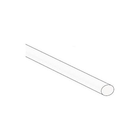 Gaine thermoretractable 2:1 - 4 8mm - blanc - 50 pcs