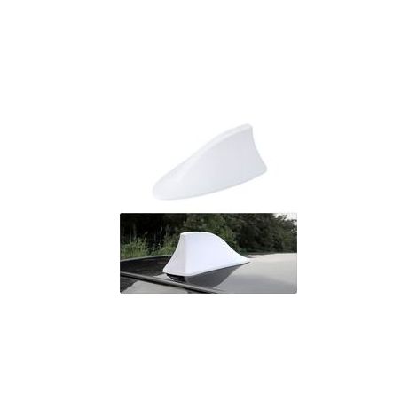 Antenne de voiture aileron de requin – Antenne radio FM/AM étanche avec base adhésive – Améliore le signal – Installation facile (1/4)