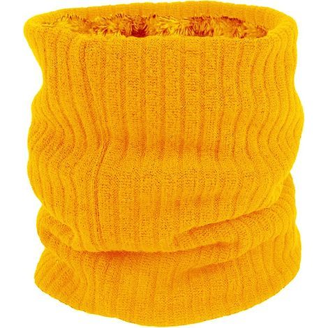 Jaune Tour de Cou Cache Cou Polaire Echarpe Hiver Homme Snood Cache-Cou Ski Homme Polaire Neck Warmer Unisexe (1/5)