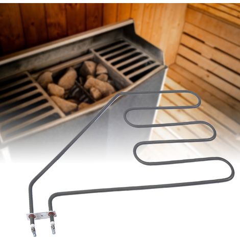 Elektrisches Heizelement für Saunaofen, Edelstahl, gerades Heizelement, Sauna-Heizelementkomponente SAV-1500W (1/5)