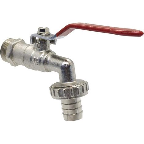 Rubinetto da esterno, valvola a sfera con raccordo a vite da 3/4 di pollice, raccordo impermeabile per uso interno ed esterno, rubinetto con valvola a sfera, rubinetto da esterno (1/5)