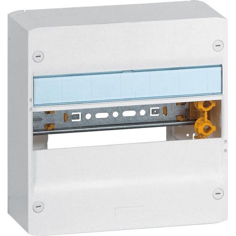 Coffret Drivia 13 modules 1 rangée IP30 IK05 - Blanc RAL9003 - 401211 - LEGRAND