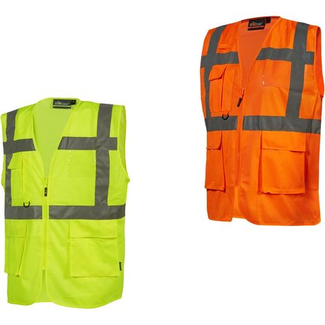 Prenda de protección u-power castor transpirable bandas reflectantes (1/3)