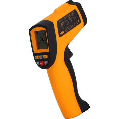 700 Infrarot-Thermometer, Handthermometer mit digitaler LCD-Anzeige, berührungsloses, tragbares Industriethermometer (1/5)