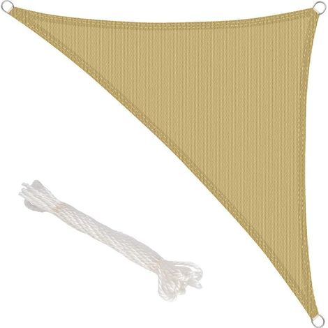 Ombrellone Saturnia Toldo beige 3,6 x 3,6 metri HDPE
