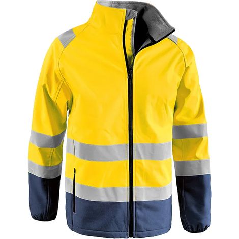 GIUBBOTTO SOLARSOFT H.V.GIALLO/BLU