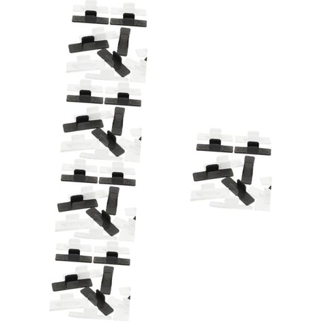 de 100 porte stylos clips adhésifs attaches porte crayons
