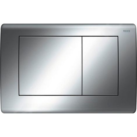 TECE TECEplanus Plaque de commande WC Chrome brillant double débit, 9240321 (1/2)