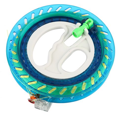 Bobine de Cerf-Volant avec Manche Bleu et 200m de Fil - Accessoire de Vent pour Kites Outdoor (1/5)
