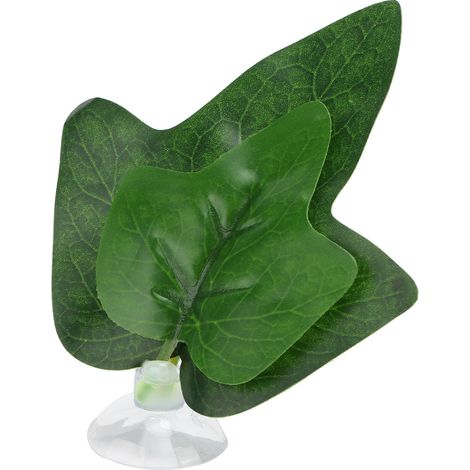 Hamac en forme de feuille pour betta, confortable et sûr, en plastique, pour le repos et la reproduction des poissons betta. (1/5)