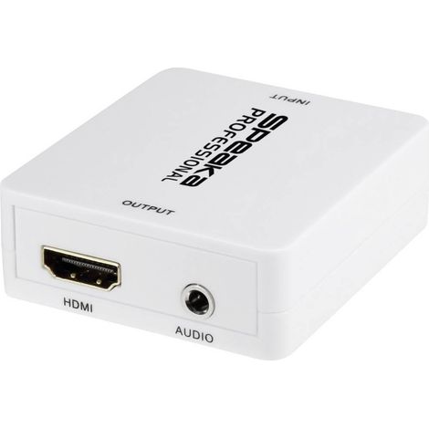 SpeaKa Professional audio Extracteur [HDMI - HDMI, Jack, Cinch-RCA] 1920 x 1080 Pixel (1/4)