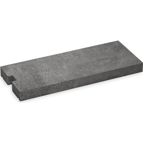 Remate de Panel Bastida - Corona y Refuerza el Cerramiento - 50 × 20 × 4 cm · pieza de arranque a columna - Unidad - Antracita (1/5)