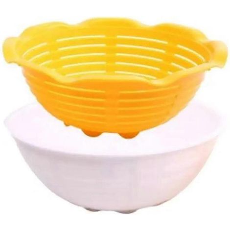 Panier de fermentation en plastique panier à pain panier à levain de cuisine (1/5)