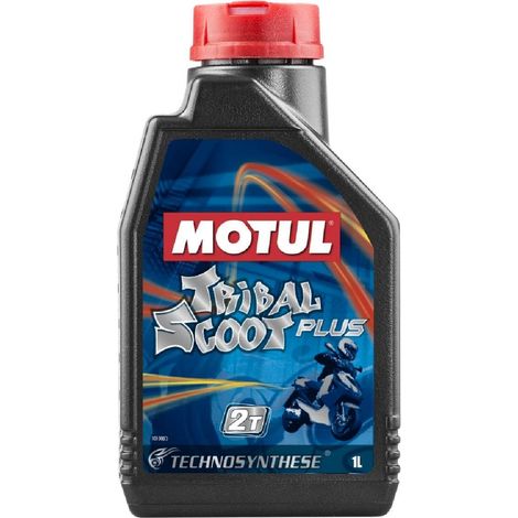 4x Huile Motul Tribal Scoot 2T Plus bidon de 1 Litre