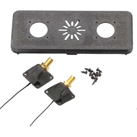 Kit de protection pour antenne multi-angles QY3D SMA pour lunettes FPV avec récepteur Walksnail VRX (1/4)