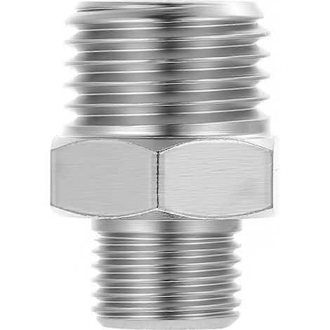 Adaptateur de tuyau d'aérographe 1/8'' mâle vers 1/4'' mâle (1/5)