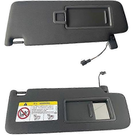 Pare-soleil intérieur gauche et droit avec miroir pour Audi A7 Fabia Mk3 Rapid Seat & Arona de 3e génération 5G0857551/5G0857552 (1/4)