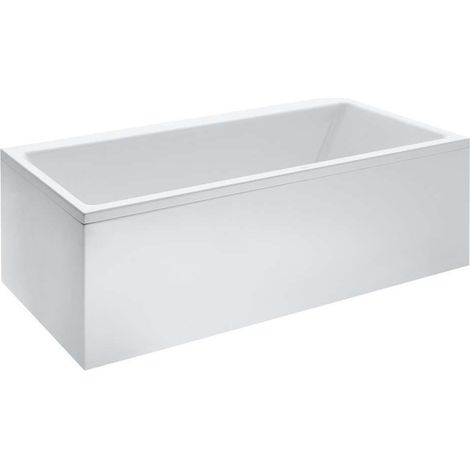 Laufen Pro - Badewanne mit Fußgestell, Frontschürze links, 190x90 cm, weiß H2349550000001 (1/3)