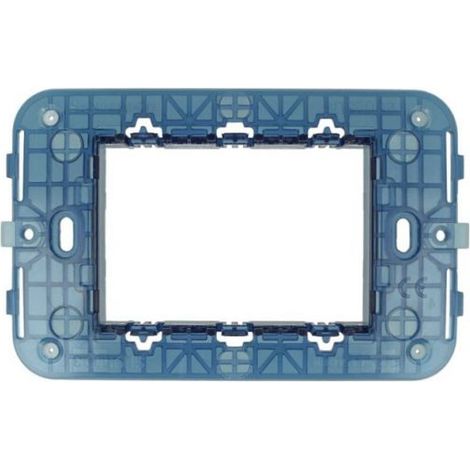 Supporto 503 3M Posti Moduli Compatibile con Vimar Arke' SD95003