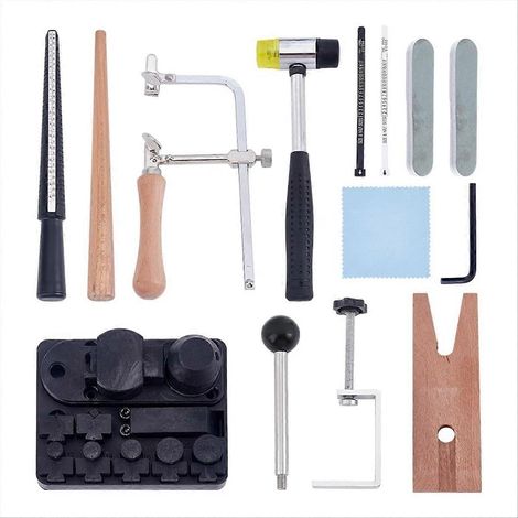 Kit d'outils pour cintrer les anneaux de cuillère, machine à cintrer les anneaux de cuillère pour la fabrication de bijoux (1/5)