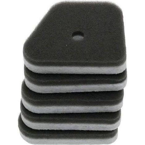 Paquet de 5 filtres à air pour tondeuses à gazon Stihl Weed Control, code de remplacement OEM 4180-120-1800, pour Stihl FS90 FS130 HT101 FS87 FR130T HT100 (1/5)