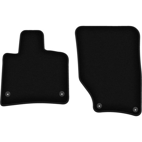 Tappetini anteriori base in velluto per: Audi Q7 I 4L SUV (2005-2015) (1/5)
