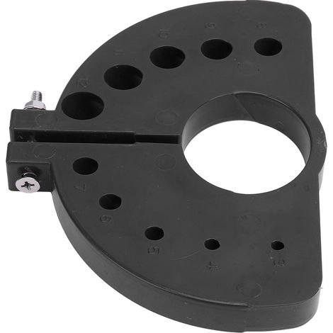 Accessoire d'affûtage de forets pour meuleuse d'angle, spécifications multiples, pour forets de 3 à 12 mm, noir (1/5)
