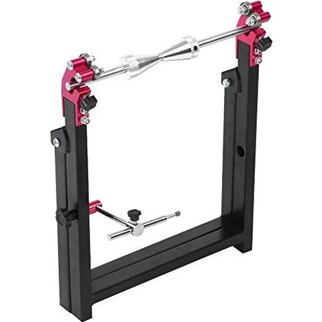 Équilibreuse de roue de moto , support d'équilibrage pliable avec accessoires de montage pour garage (1/5)