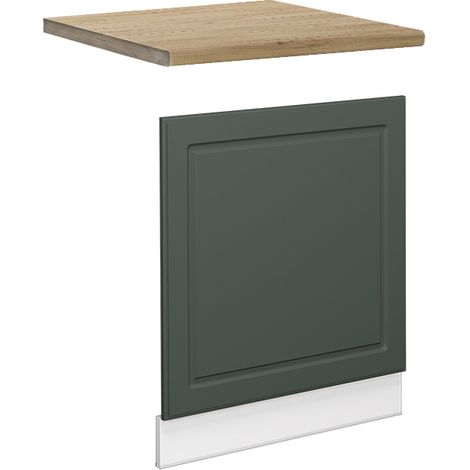 Panel frontal Fame-Line, Verde dorado Casa de campo, 60 cm , ET Roble, Vicco