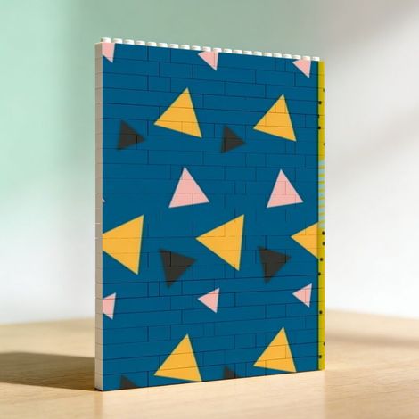 Cadre photo artistique en blocs pour adultes, cadeau spécial (1/5)