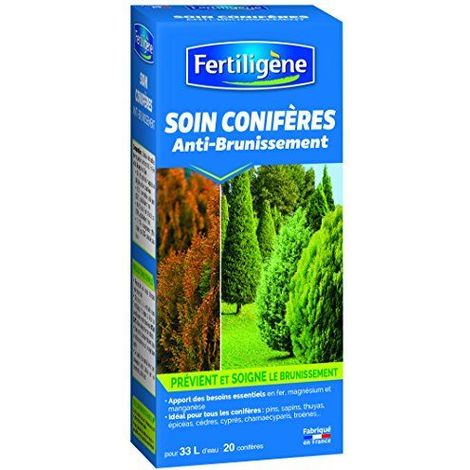 Traitement des maladies conifères FERTILIGENE, pour conifères et haies, 500ml (1/3)